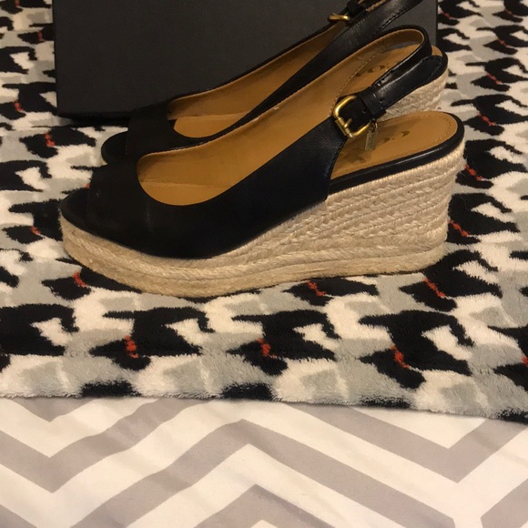 Coach Hadley Semi Matte Calf, Black, size 5.5M - Picture 3 of 5